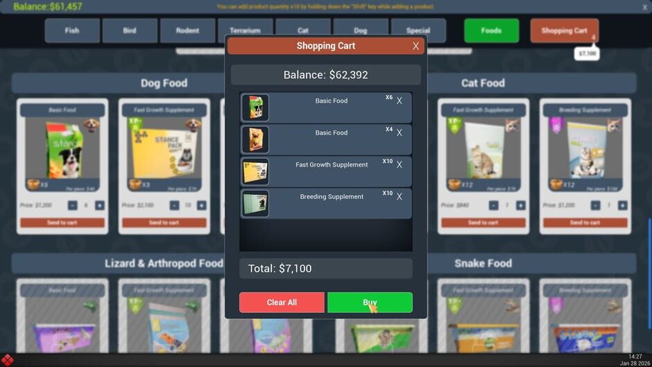 Capture de Exotica 2: Pet Shop Simulator