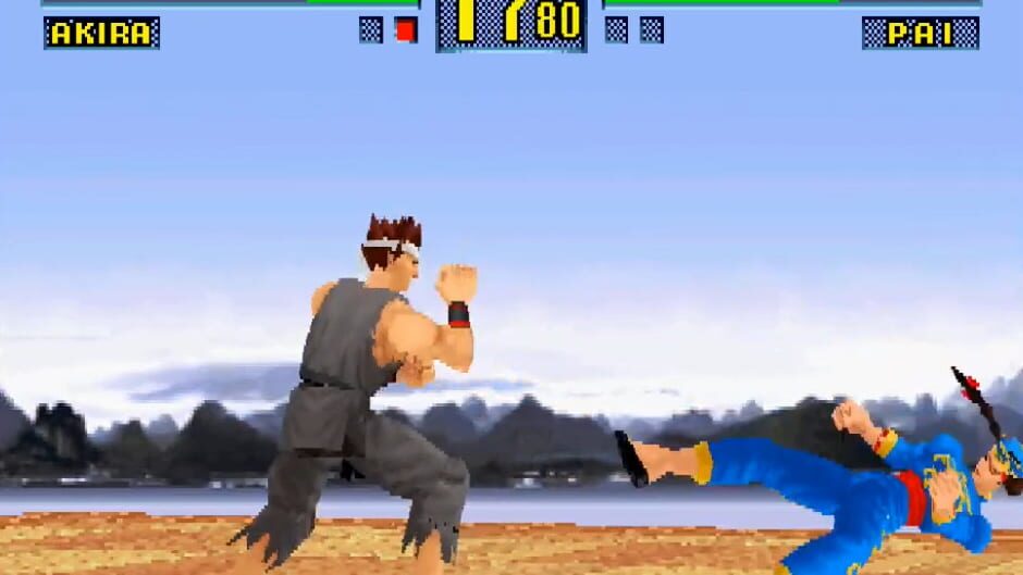 สกรีนช็อตจาก Virtua Fighter Remix (รูปที่ 2)