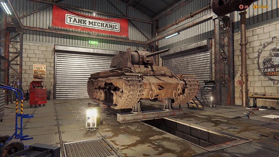 สกรีนช็อตจาก Tank Mechanic Simulator: Reinforced (รูปที่ 7)
