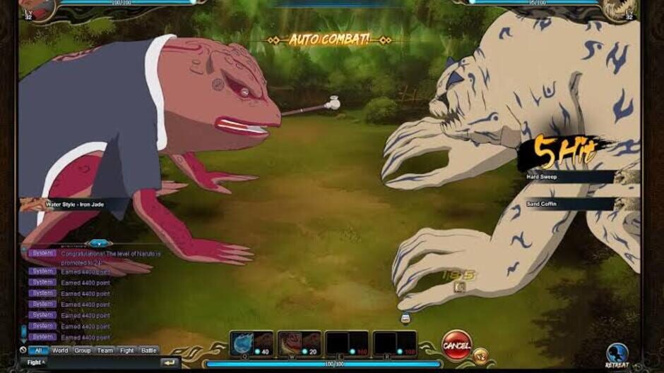 Naruto Online screenshot