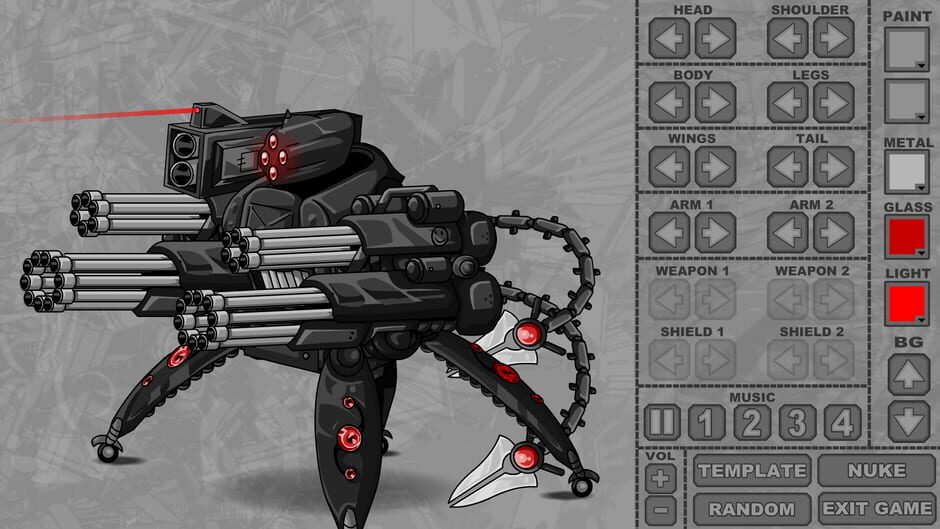 สกรีนช็อตจาก Mecha Dress Up Game (รูปที่ 5)