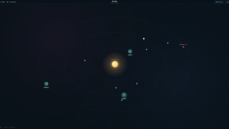 สกรีนช็อตจาก SpaceCiv (รูปที่ 3)