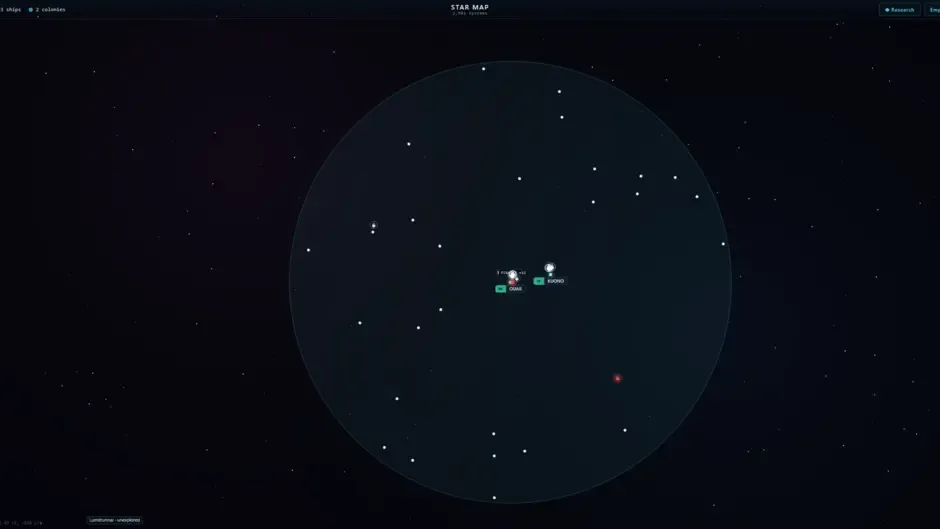 Кадър от SpaceCiv