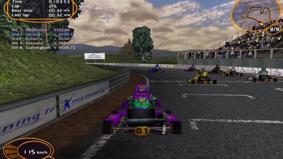 สกรีนช็อตจาก Open Kart (รูปที่ 2)