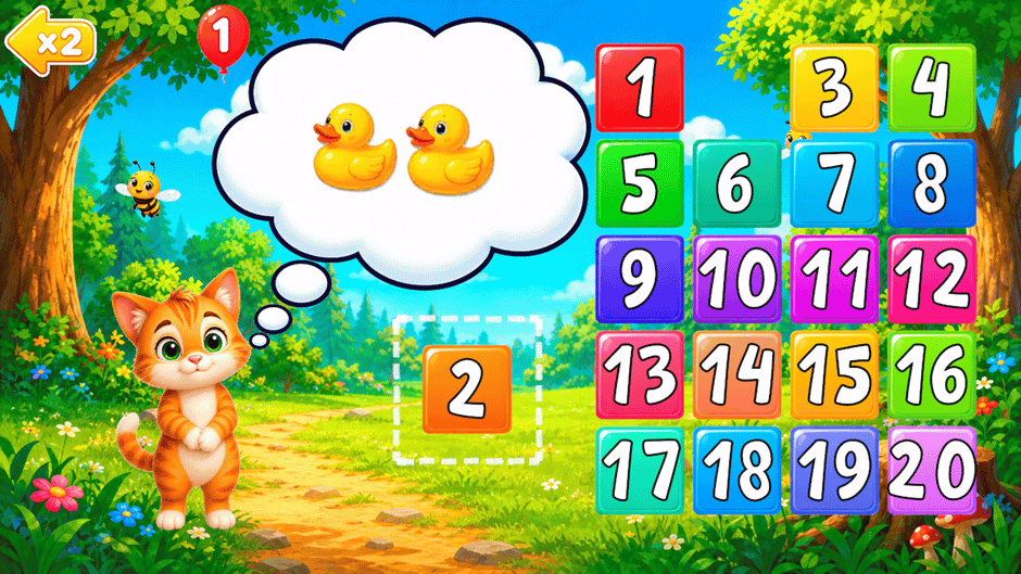 123 Early Learning Games for Kids, Toddlers, Babies: Language Screenshot