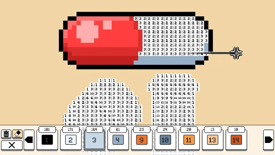 Кадър от Coloring Pixels: Collection 7