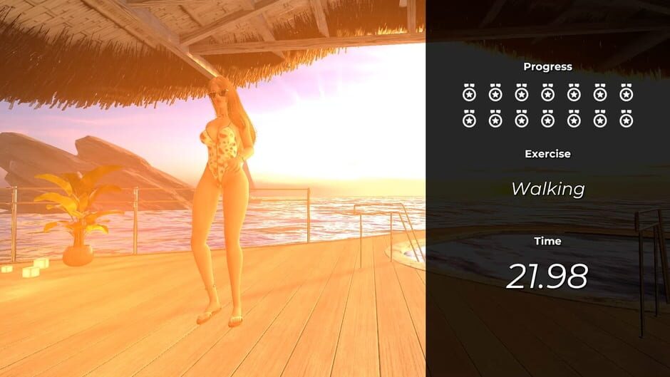 สกรีนช็อตจาก Get Fit: Beach Girls (รูปที่ 2)