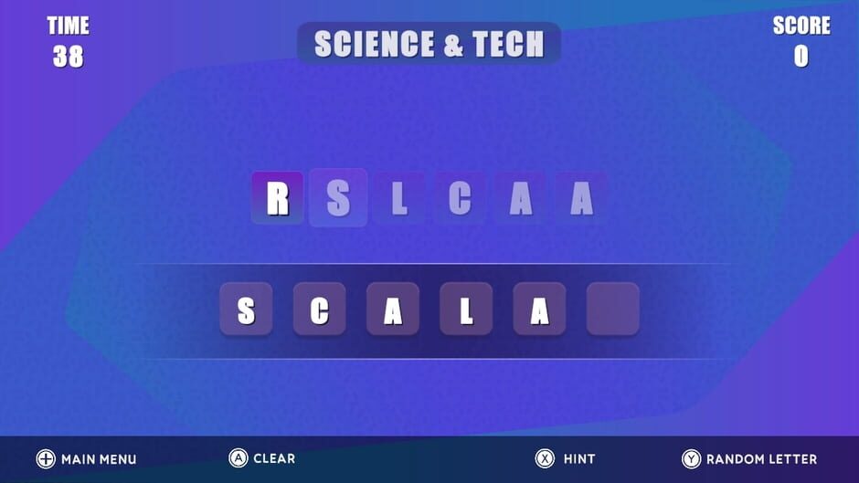 สกรีนช็อตจาก Letter Snap: Term Challenge (รูปที่ 3)