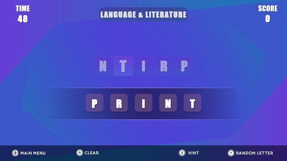 สกรีนช็อตจาก Letter Snap: Term Challenge (รูปที่ 4)