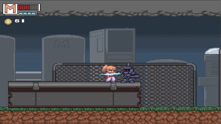 สกรีนช็อตจาก Pixel Game Maker Series Arcanion: The Mekanos Invasion (รูปที่ 2)
