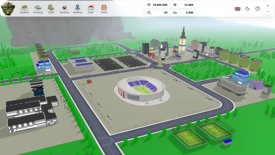 Кадър от Football Club Builder