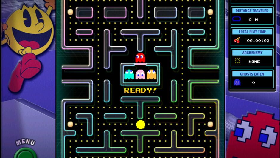 สกรีนช็อตจาก Namco All-Stars: Pac-Man and Dig Dug (รูปที่ 2)