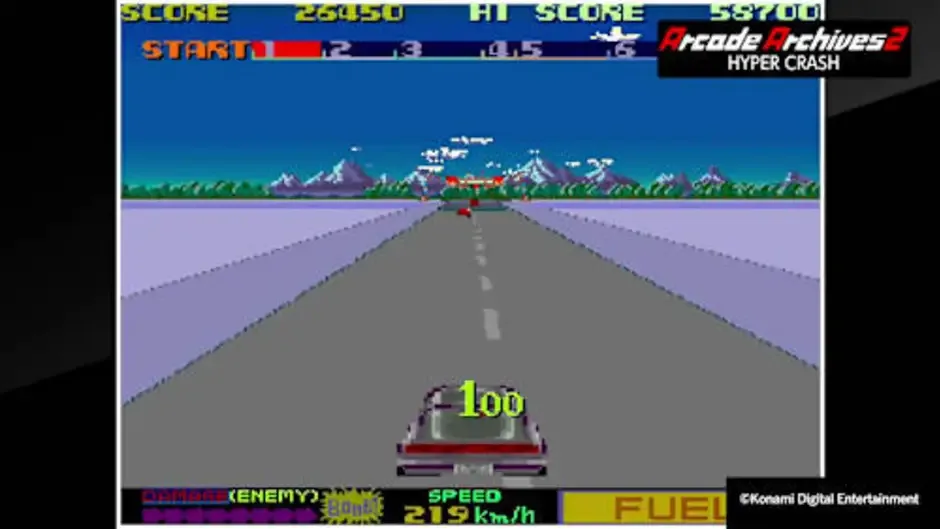 Кадър от Arcade Archives 2: Hyper Crash