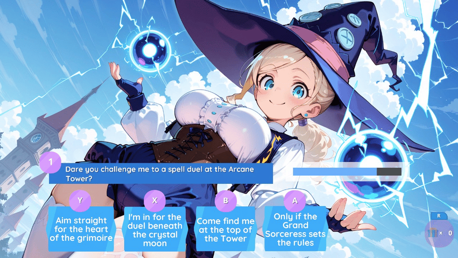Kawaii Anime: Cute Girls Magic World Screenshot