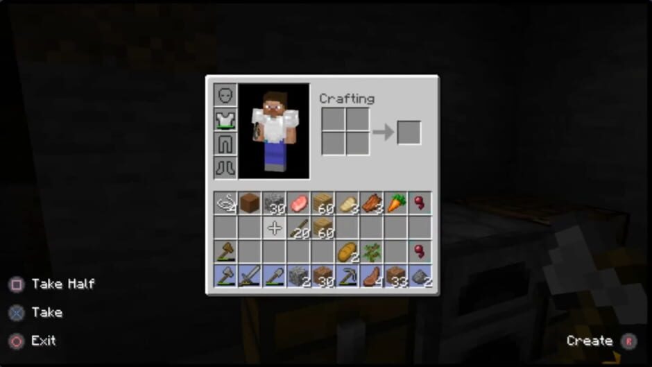 สกรีนช็อตจาก Minecraft PSP (รูปที่ 3)