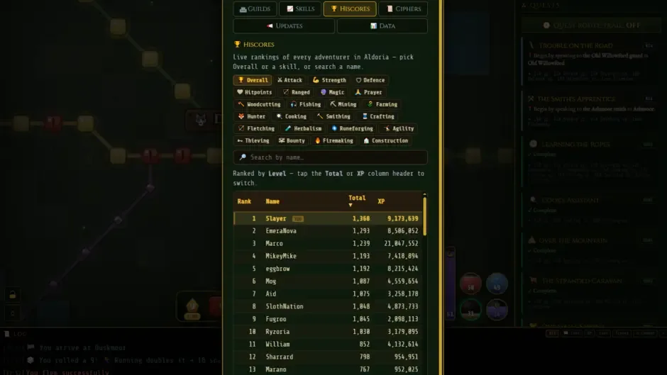 Кадър от Runeboard