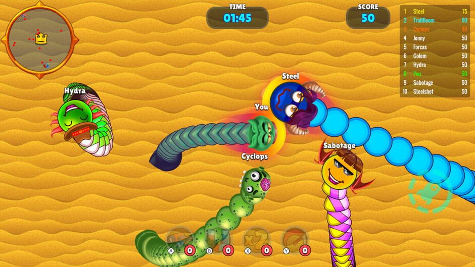 สกรีนช็อตจาก Brawl Snakes (รูปที่ 5)