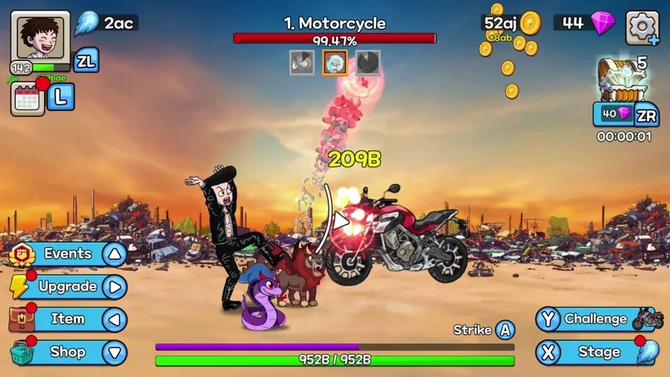 Кадър от The Legend of Fireball: Rath DLC