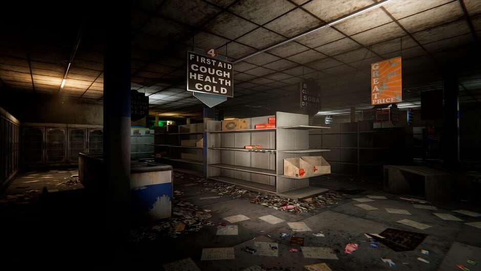 สกรีนช็อตจาก Backrooms: Exit from Supermarket - Gold Edition (รูปที่ 5)
