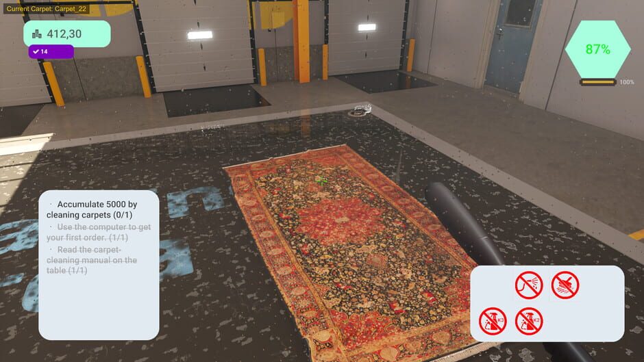 สกรีนช็อตจาก Carpet Cleaning Master (รูปที่ 3)