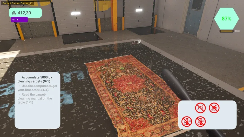Кадър от Carpet Cleaning Master