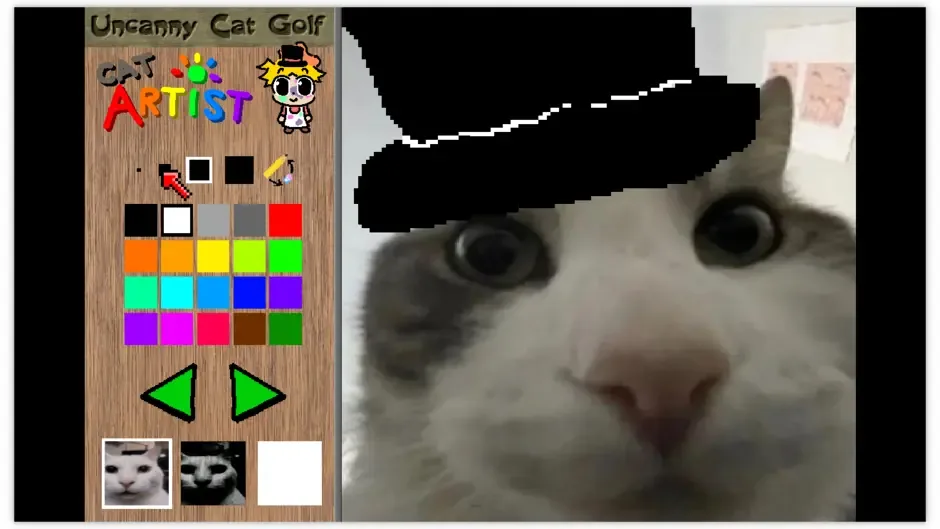 Кадър от Uncanny Cat Golf
