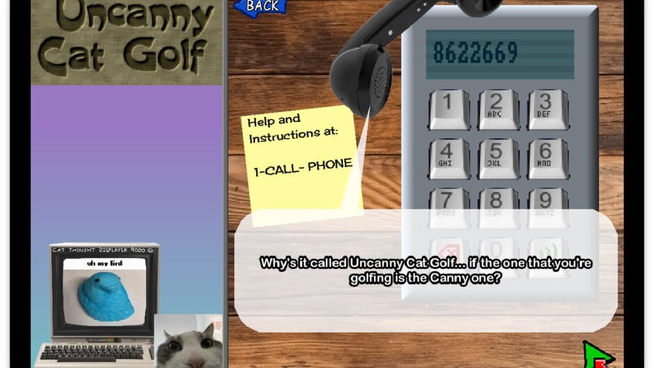 สกรีนช็อตจาก Uncanny Cat Golf (รูปที่ 9)