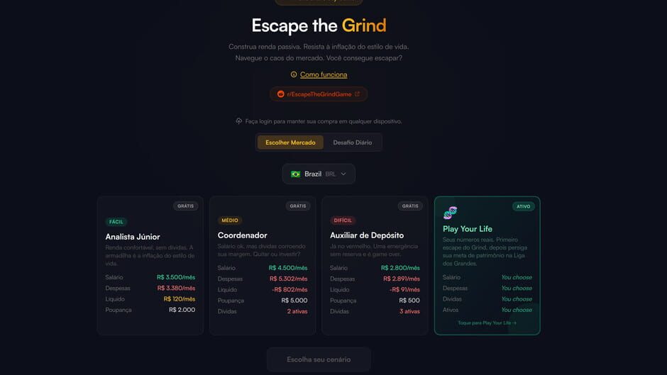 สกรีนช็อตจาก Escape the Grind (รูปที่ 6)