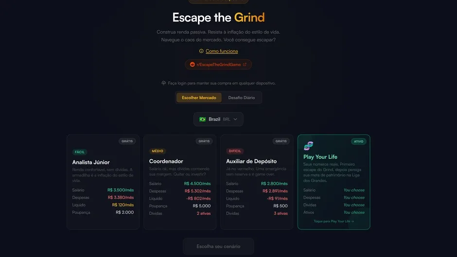 Кадър от Escape the Grind