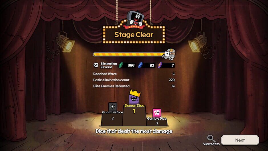 สกรีนช็อตจาก Dealer's Dice (รูปที่ 4)
