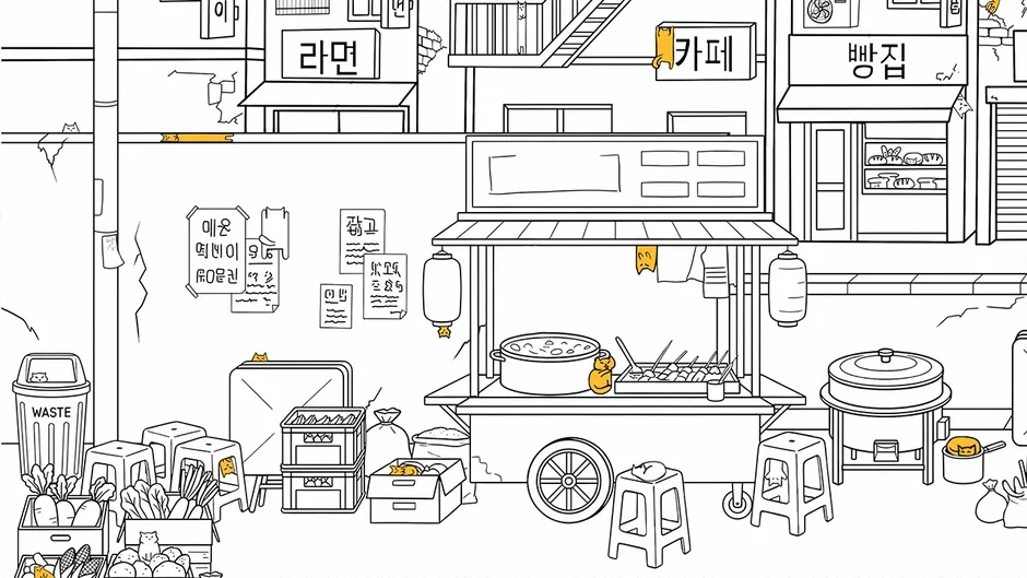 Кадър от 100 Korean Hidden Cats