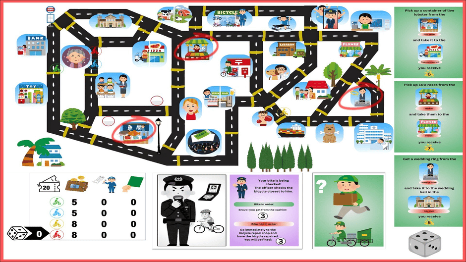 The Bicycle Couriers Screenshot