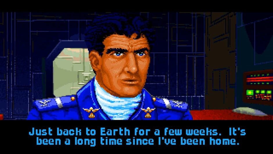 สกรีนช็อตจาก Wing Commander II: Vengeance of the Kilrathi - Special Operations 1 (รูปที่ 3)