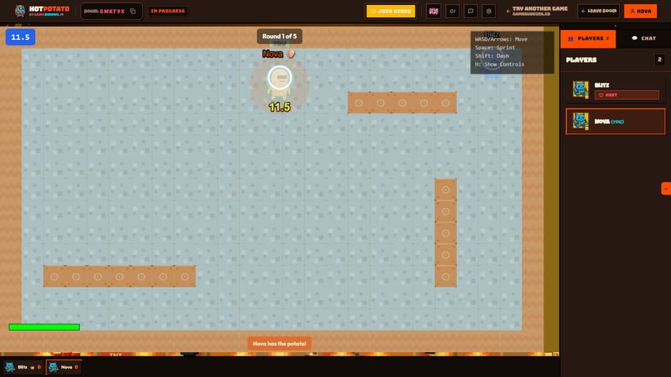 สกรีนช็อตจาก GameBuddies.io (รูปที่ 8)