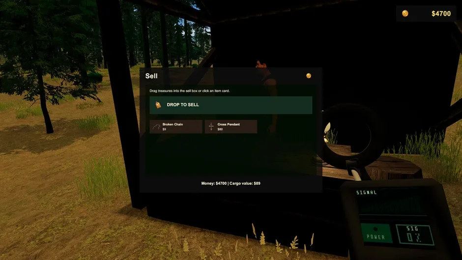 Кадър от Metal Detector Island