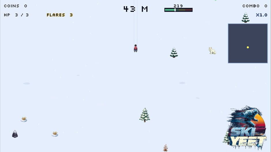สกรีนช็อตจาก Ski Yeet (รูปที่ 5)