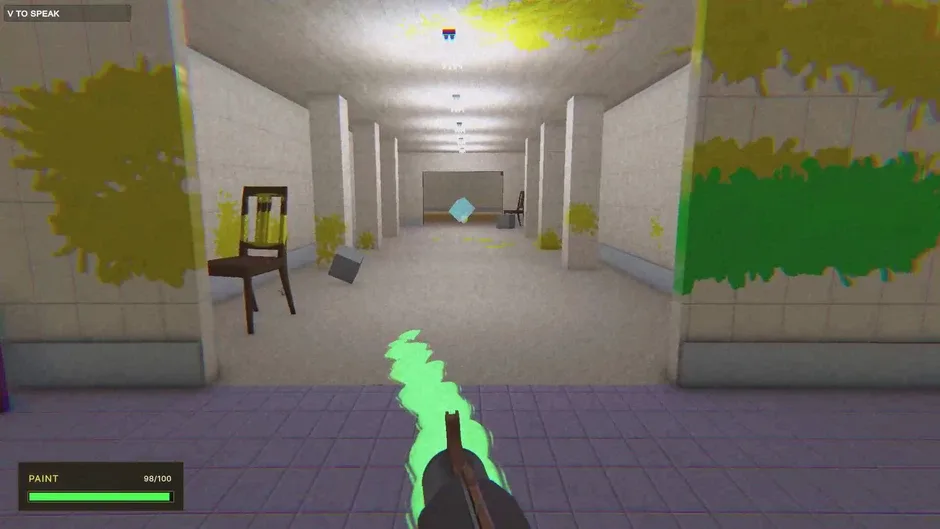 Screenshot de Backrooms: Splatter
