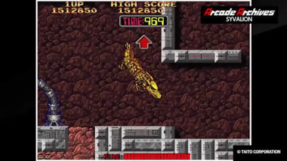 Кадър от Arcade Archives: Syvalion