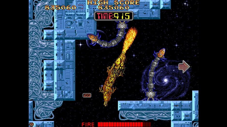 สกรีนช็อตจาก Arcade Archives: Syvalion (รูปที่ 7)