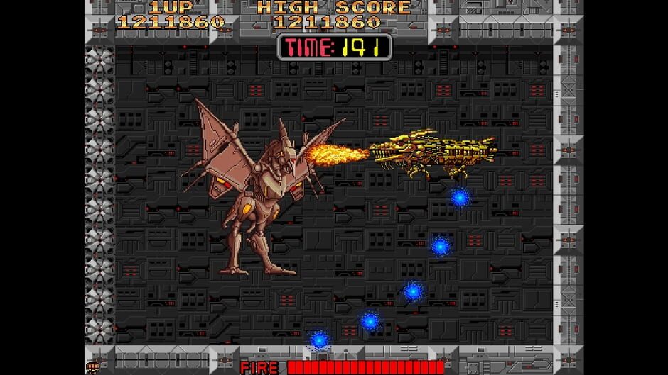 สกรีนช็อตจาก Arcade Archives: Syvalion (รูปที่ 2)