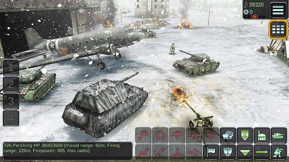 สกรีนช็อตจาก US Conflict: Tank Battles (รูปที่ 3)