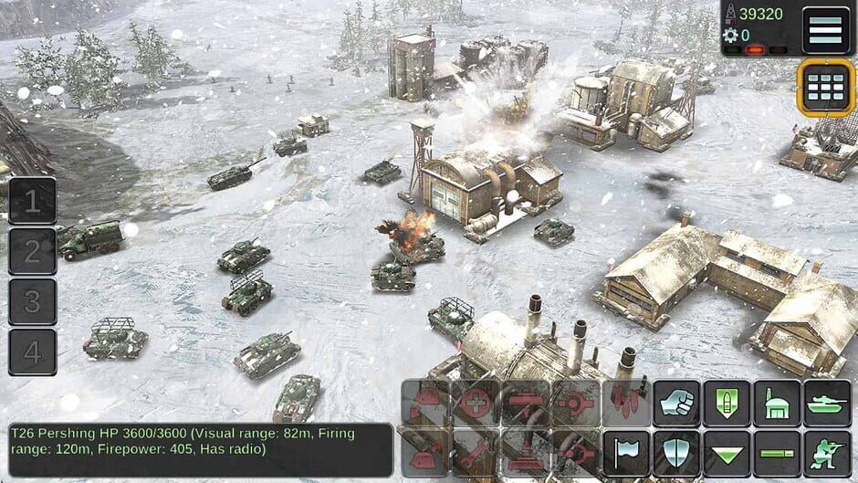 สกรีนช็อตจาก US Conflict: Tank Battles (รูปที่ 6)