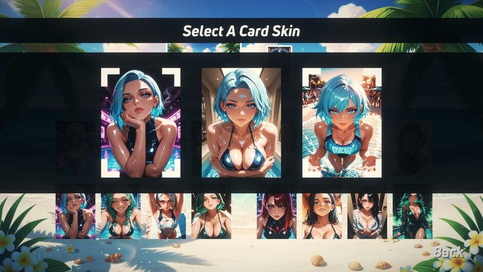 สกรีนช็อตจาก Solitaire Paradise: Anime Bikini Babes (รูปที่ 4)