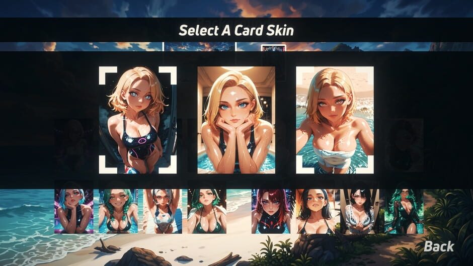 สกรีนช็อตจาก Solitaire Paradise: Anime Bikini Babes (รูปที่ 6)