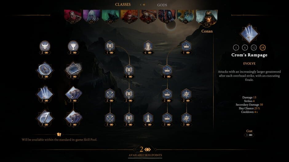 สกรีนช็อตจาก Jotunnslayer: Hordes of Hel - Conan (รูปที่ 4)