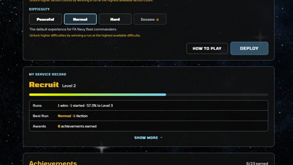 สกรีนช็อตจาก Fleet Conquest (รูปที่ 3)
