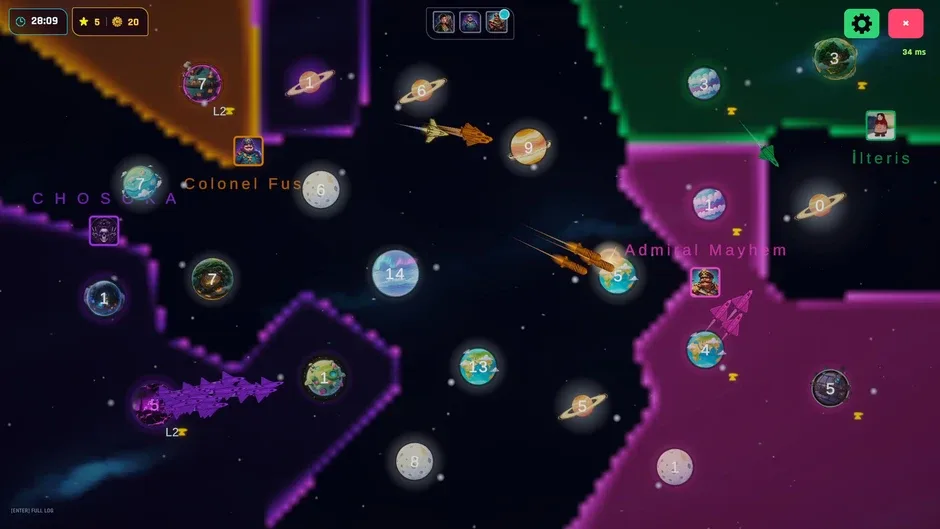 Кадър от Fleetfall: Galaxy Domination