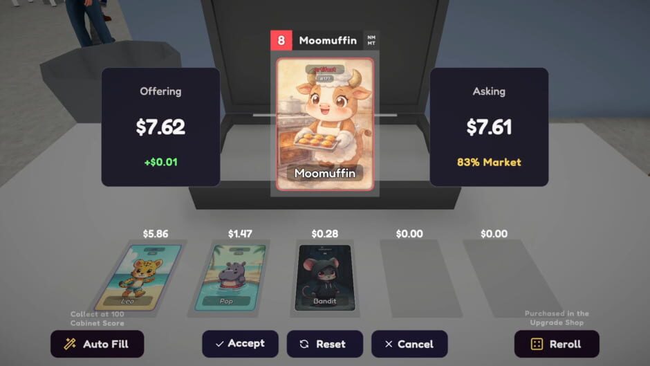 สกรีนช็อตจาก Card Collection Simulator (รูปที่ 2)
