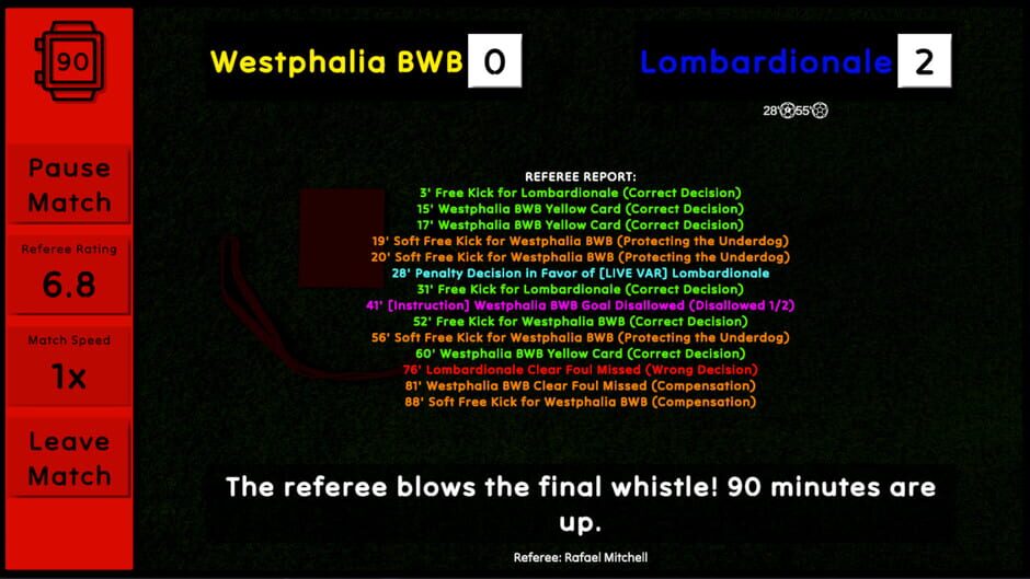 สกรีนช็อตจาก The Referee Committee (รูปที่ 4)