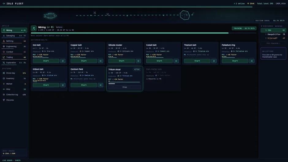Кадър от Idle Fleet